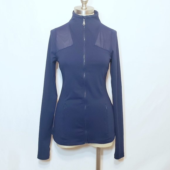 C&C Sport Jackets & Blazers - C&C Sport Zip Jacket w Thumb holes & Mesh shoulder